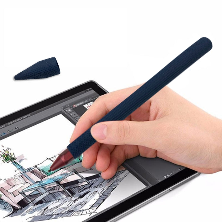 Stylus Pen Silica Gel Protective Case for Microsoft Surface Pro 5 / 6