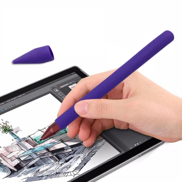 Stylus Pen Silica Gel Protective Case for Microsoft Surface Pro 5 / 6