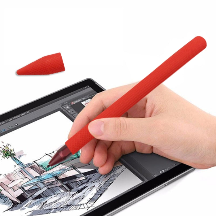 Stylus Pen Silica Gel Protective Case for Microsoft Surface Pro 5 / 6