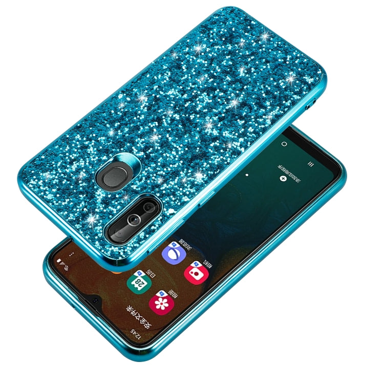 Glittery Powder Shockproof TPU Case for Galaxy A40