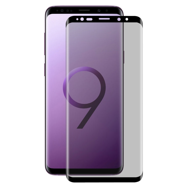 ENKAY Hat-Prince for Galaxy S9+ 0.26mm 9H Surface Hardness 3D Privacy Anti-glare Full Screen Tempered Glass Protective Film, Galaxy S9+