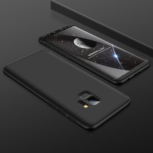 GKK for Galaxy S9 Three Stage Splicing 360 Degree Full Coverage PC Protective Case Back Cover