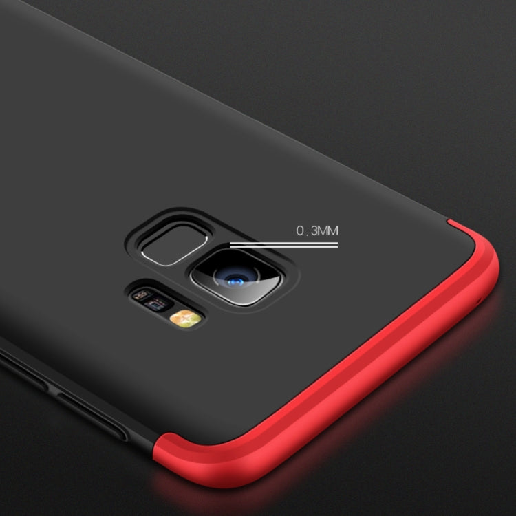 GKK for Galaxy S9 Three Stage Splicing 360 Degree Full Coverage PC Protective Case Back Cover