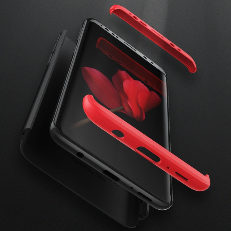 GKK for Galaxy S9 Three Stage Splicing 360 Degree Full Coverage PC Protective Case Back Cover