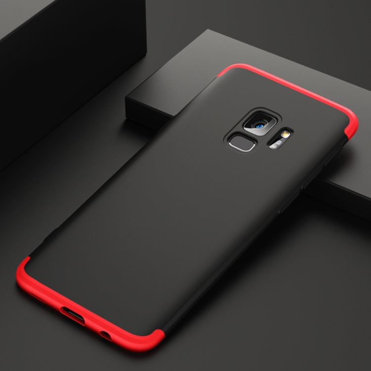GKK for Galaxy S9 Three Stage Splicing 360 Degree Full Coverage PC Protective Case Back Cover