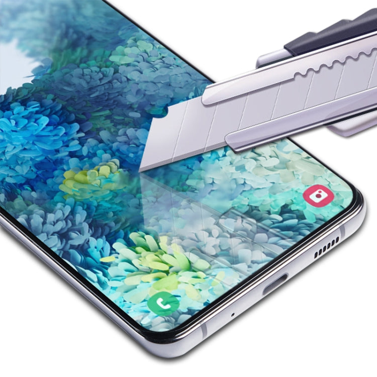 mocolo 0.33mm 9H 2.5D Full Glue Silk Print Tempered Glass Film for Samsung Galaxy S20 FE 5G, Support Fingerprint Unlock, For Samsung Galaxy S20 FE 5G