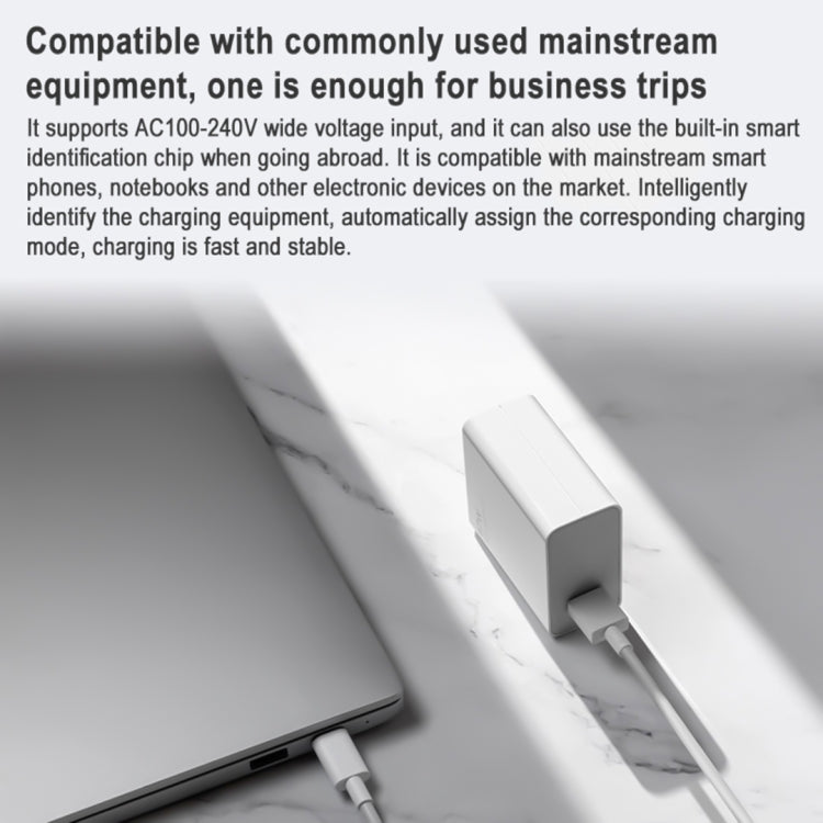 Original Xiaomi MDY-12-ES 67W USB Port Quick Charging Wall Charger + Type-C Cable, US Plug, MDY-12-ES