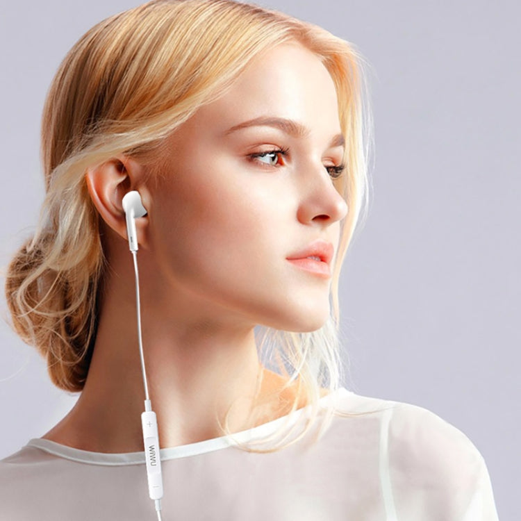 WIWU Earbuds 303 USB-C / Type-C Interface Wired Wire-controlled Earphone, Earbuds 303