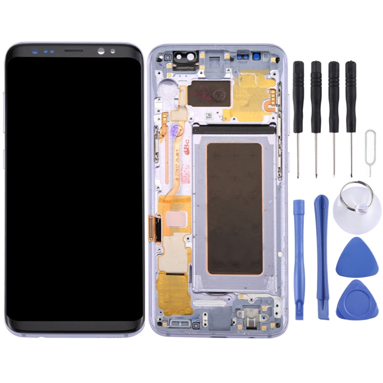 Original LCD Screen + Original Touch Panel with Frame for Galaxy S8 / G950 / G950F / G950FD / G950U / G950A / G950P / G950T / G950V / G950R4 / G950W / G9500, For Samsung Galaxy S8 (Frame), For Samsung Galaxy S8 / G950, For Galaxy S8 (Frame)
