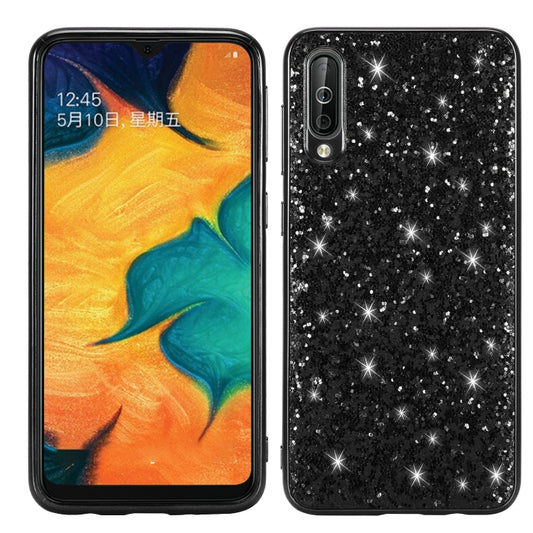 Glittery Powder Shockproof TPU Case for Galaxy A70