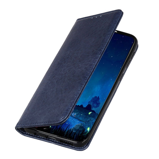 Magnetic Retro Crazy Horse Texture Horizontal Flip Leather Case for Galaxy A70, with Holder & Card Slots & Photo Frame