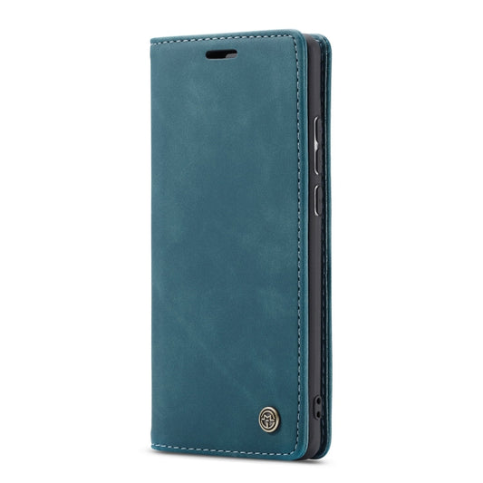 CaseMe-013 Multifunctional Retro Frosted Horizontal Flip Leather Case for Galaxy A70, with Card Slot & Holder & Zipper Wallet & Photo Frame