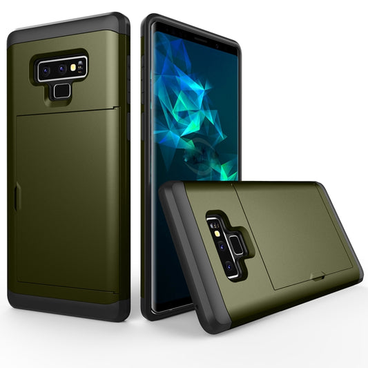 Shockproof Rugged Armor Protective Case for Galaxy Note 9, with Card Slot