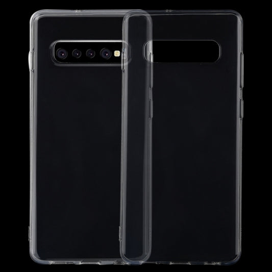 0.75mm Ultrathin Transparent TPU Soft Protective Case for Samsung Galaxy S10 Plus