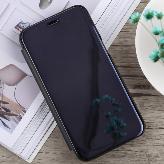 Electroplating Mirror Horizontal Flip Case for Galaxy J2 Core, with Holder