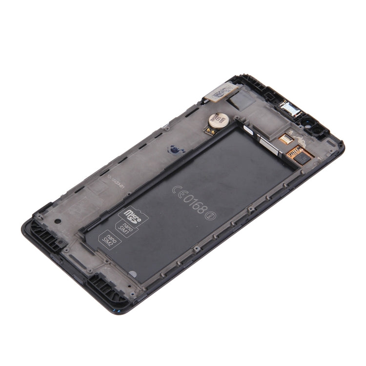 LCD Screen and Digitizer Full Assembly with Frame For Microsoft Lumia 950 , For Lumia 950 with Frame Black