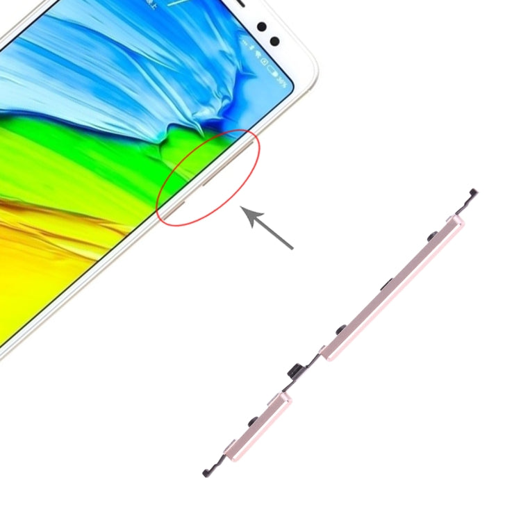 Power Button and Volume Control Button for Xiaomi Redmi Note 5 / Redmi Note 5 Pro, For Xiaomi Redmi Note 5