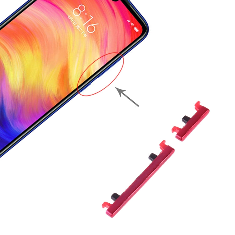 Power Button and Volume Control Button for Xiaomi Redmi Note 7 Pro / Redmi Note 7, For Xiaomi Redmi Note 7 Pro