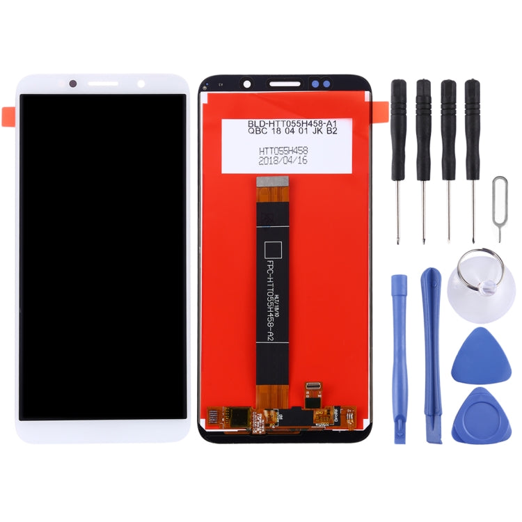 LCD Screen and Digitizer Full Assembly for Huawei Y5 Prime (2018), For Huawei Y5 Prime (2018)