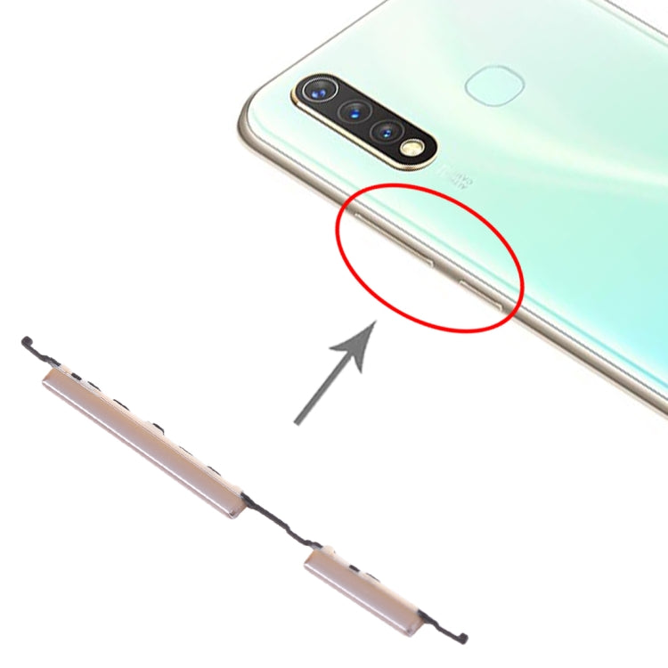 For vivo Y5s Side Keys , For vivo Y5s