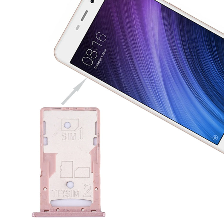 For Xiaomi Redmi 4A SIM & SIM / TF Card Tray, For Xiaomi Redmi 4A, For Redmi 4A