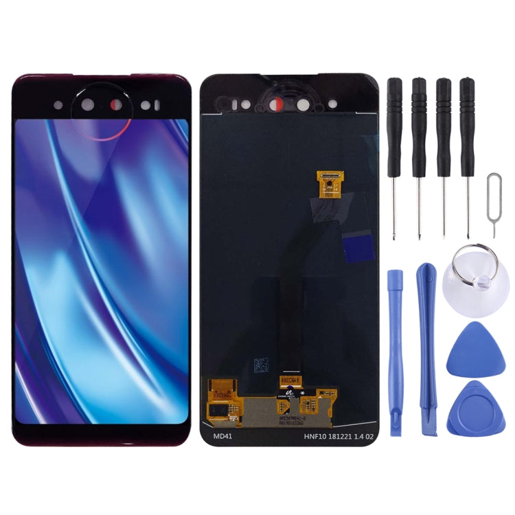Back LCD Screen and Digitizer Full Assembly for Vivo NEX Dual Display, For Vivo NEX Dual Display(Original) red, For Vivo NEX Dual Display (Back Screen)