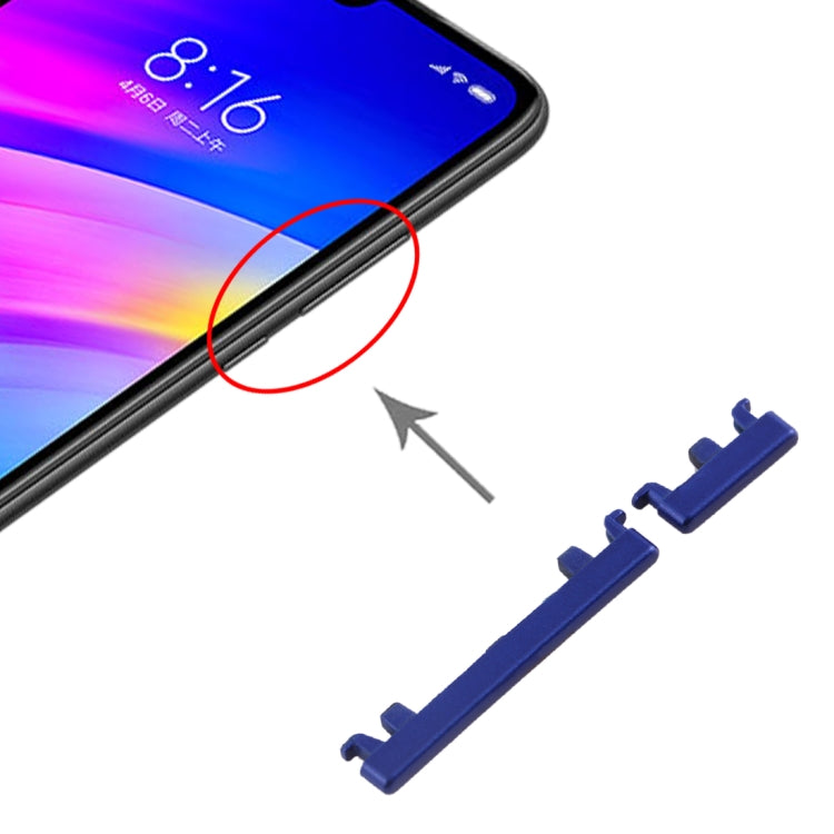 Side Keys for Xiaomi Redmi 7, For Redmi 7