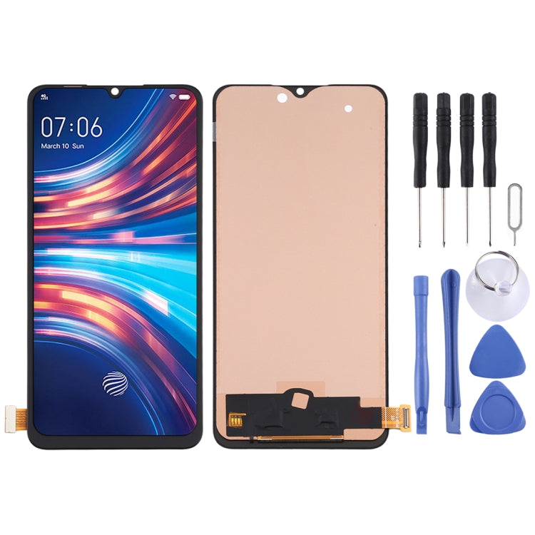TFT Material LCD Screen and Digitizer Full Assembly (No Fingerprint Identification) For Vivo Y7s /Y9s / IQOO Neo / Z5 / S1 V1907 (Asia) / V17 Russia (V1945A,V1945T) / V17 Neo Europe, For Vivo Y7s(TFT)