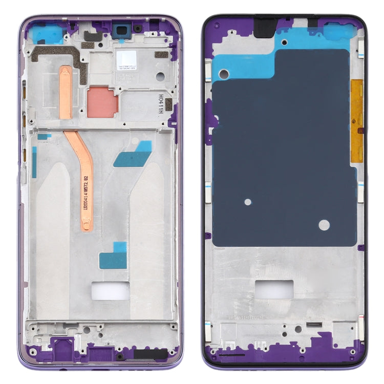 Front Housing LCD Frame Bezel Plate for Xiaomi Redmi K30, 4G Version, For Xiaomi Redmi K30(4G Version), For Xiaomi Redmi K30(4G Version) (Purple), For Xiaomi Redmi K30