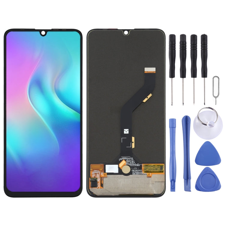Original AMOLED Material LCD Screen and Digitizer Full Assembly for Tecno Phantom 9 AB7, For Tecno Phantom 9