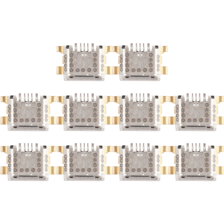 For Vivo X21i 10pcs Charging Port Connector, For Vivo X21i