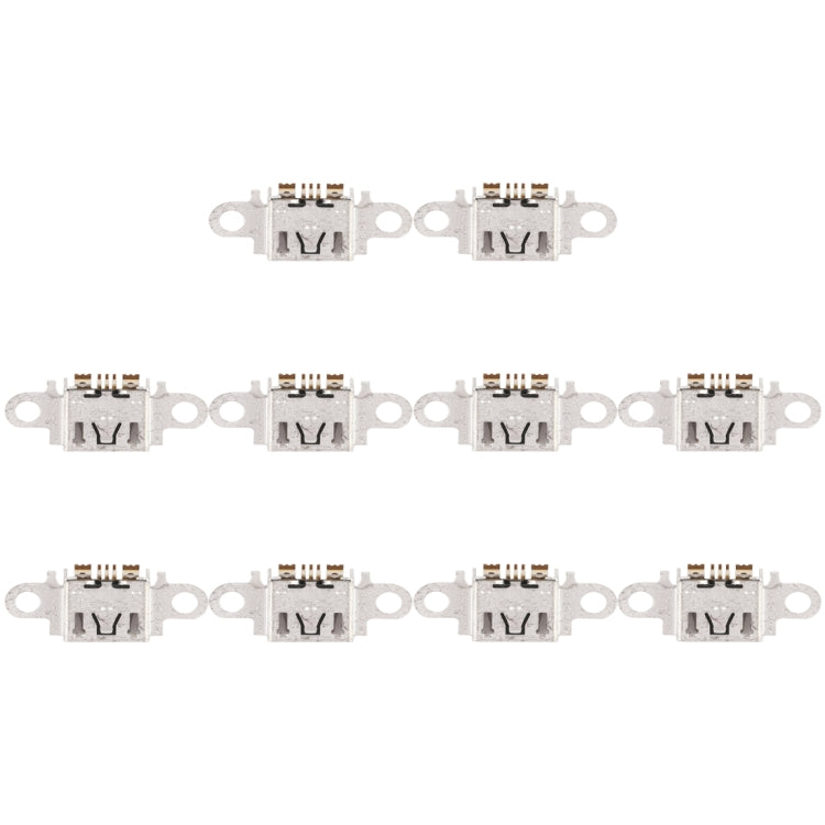 For Vivo X9 Plus / X20 Plus 10pcs Charging Port Connector, For Vivo X9 Plus