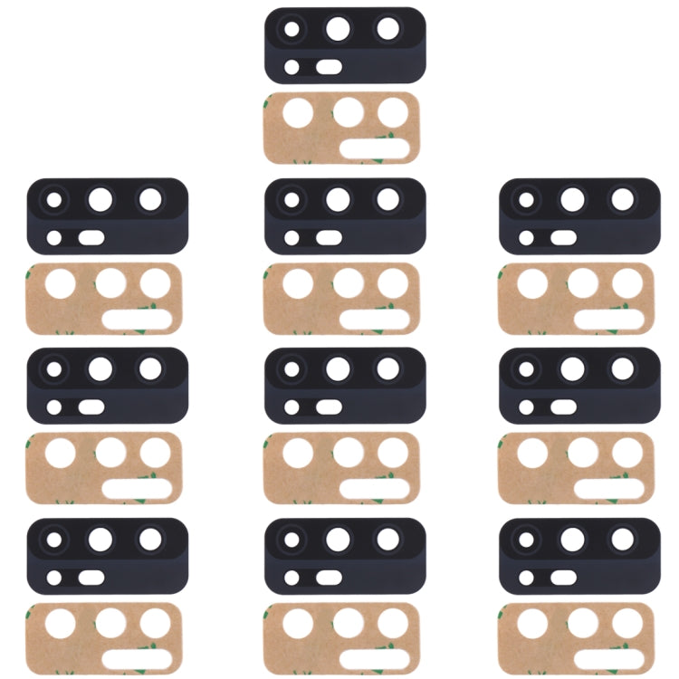 For Vivo Z6 5G 10pcs Back Camera Lens, For Vivo Z6 5G