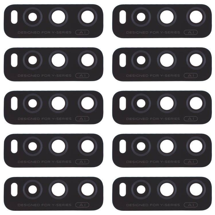 For Vivo Y70s 10pcs Back Camera Lens, For Vivo Y70s