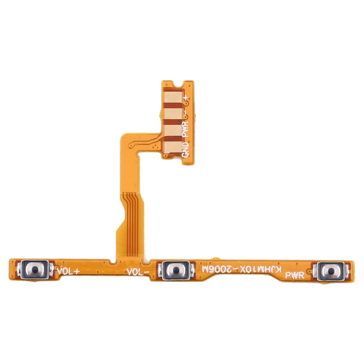 Power Button & Volume Button Flex Cable for Xiaomi Redmi 10X 4G / Redmi Note 9, For Xiaomi Redmi 10X 4G