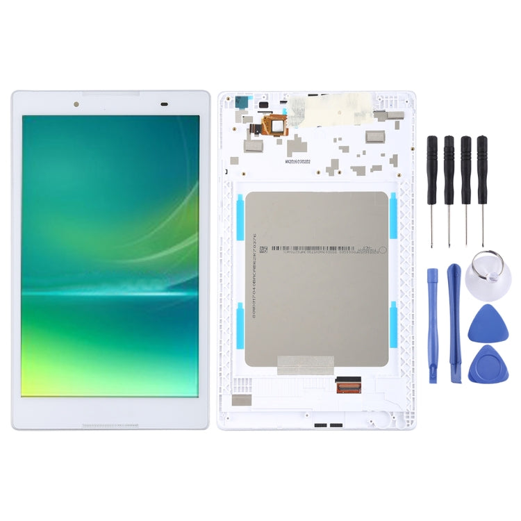 LCD Screen and Digitizer Full Assembly with Frame for Lenovo Tab 2 A8-50 A8-50F A8-50LC, For Lenovo Tab 2