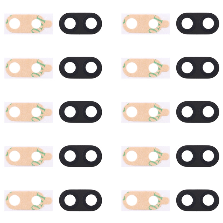 For Galaxy C8 / C710 10pcs Back Camera Lens Cover with Sticker, Galaxy C8