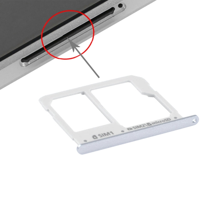 For A3(2016) / A3100 & A5(2016) / A5100 & A7(2016) / A7100 SIM Card Tray and Micro SD Card Tray, For Samsung Galaxy A3(2016) / A3100 & A5(2016) / A5100 & A7(2016) / A7100
