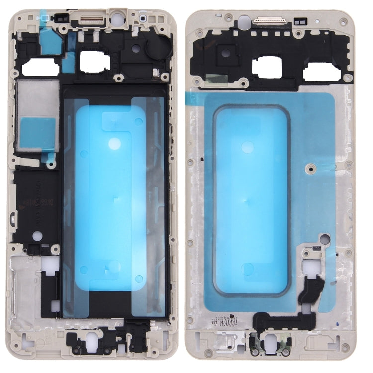 For Galaxy C5 / C5000 Front Housing LCD Frame Bezel Plate , For Samsung Galaxy C5 / C5000