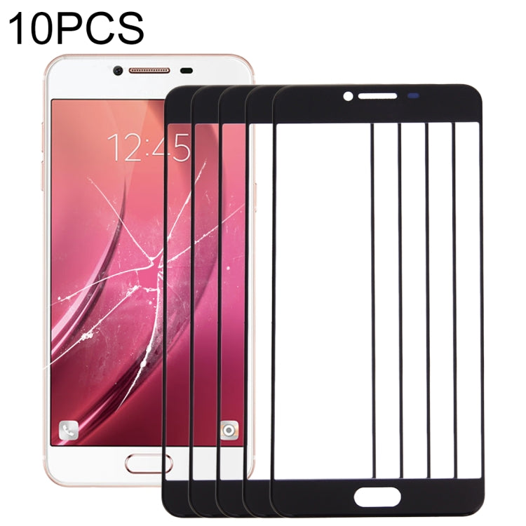 For Samsung Galaxy C7 10pcs Front Screen Outer Glass Lens , For Samsung Galaxy C7