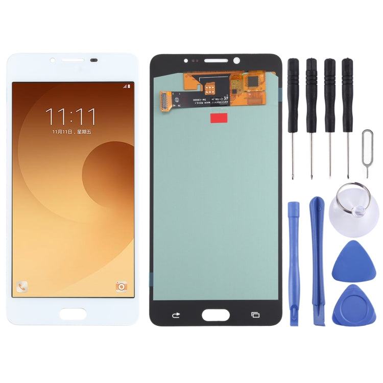 OLED Material LCD Screen and Digitizer Full Assembly for Samsung Galaxy C9 Pro SM-C9000/C900, For Samsung Galaxy C9 Pro(OLED)
