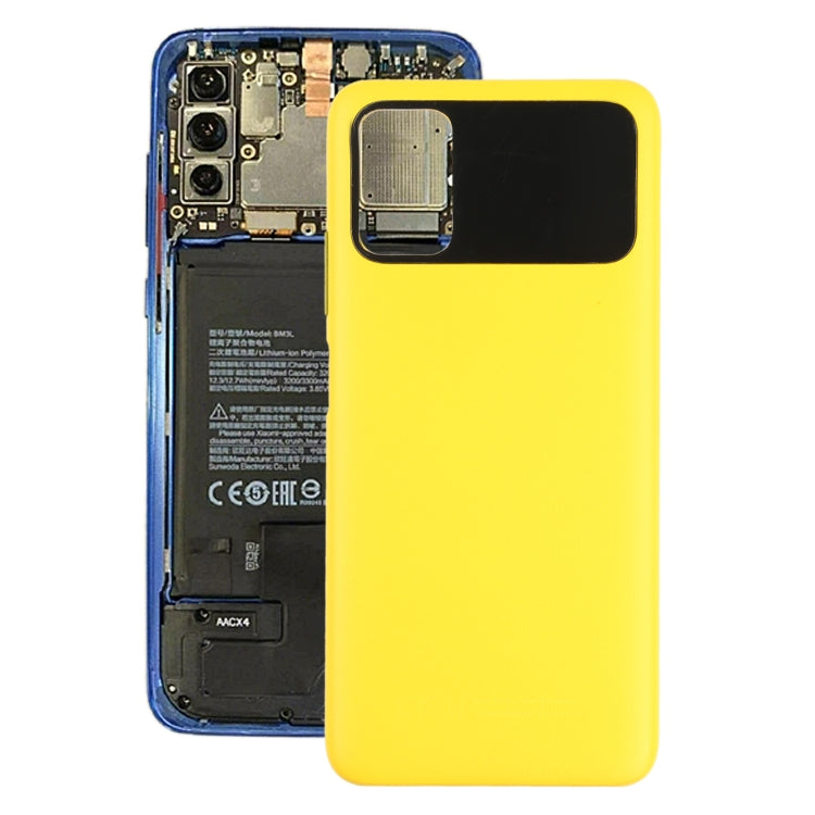Original Battery Back Cover for Xiaomi Poco M3 M2010J19CG, For Xiaomi Poco M3(Original), For Xiaomi Poco M3, For Xiaomi Poco M3(Yellow)