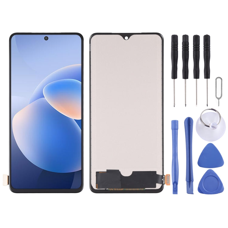 TFT Material LCD Screen and Digitizer Full Assembly for Vivo X60 / X60 (China) V2046A / X60t V2085A / X60s V2059A / X70 V2133A, V2104, Not Supporting Fingerprint Identification, For Vivo X60 (TFT)