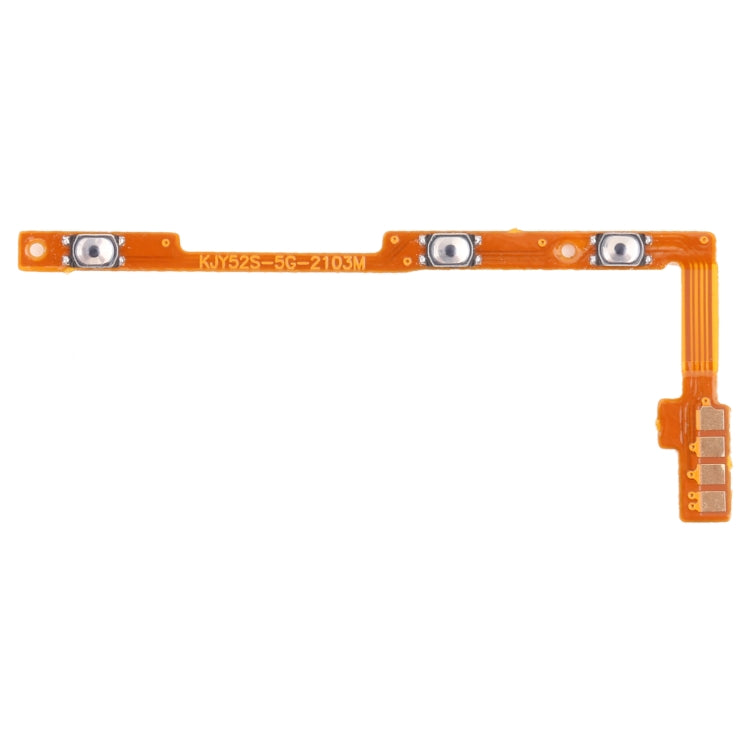 For Vivo Y52S  V2057A Power Button & Volume Button Flex Cable, For Vivo Y52S