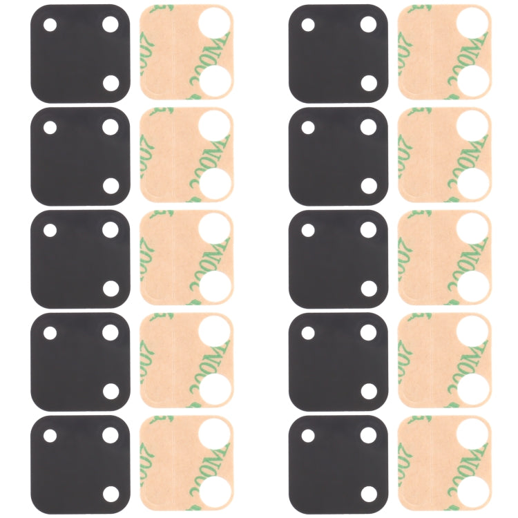 For OPPO Realme C11 RMX2185 10pcs Back Camera Lens, For OPPO Realme C11 RMX2185
