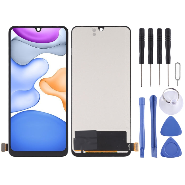 TFT Material LCD Screen and Digitizer Full Assembly (Not Supporting Fingerprint Identification) for vivo S9e/V21 4G V2066, V2108 / V21 5G V2050 / Y71t V2102A / S15e V2190A, For vivo S9e (TFT)