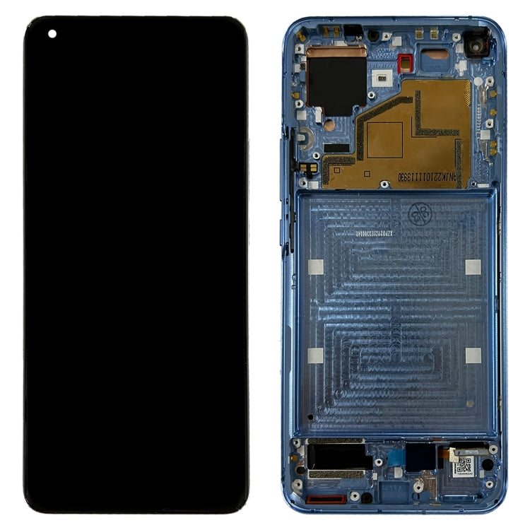 Original LCD Screen and Digitizer Full Assembly with Frame for Xiaomi Mi 11 M2011K2C, M2011K2G, For Xiaomi Mi 11(Original), For Xiaomi Mi 11 (Original)