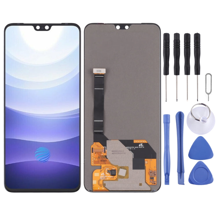 Original AMOLED Material LCD Screen and Digitizer Full Assembly for Vivo S9/S10/S10 Pro/S12/V23 5G V2130 V2121A V2162A  V2072A, For Vivo S9(Original)