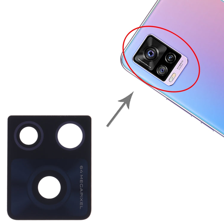 For Vivo S7 / S7t / V20 / V20 Pro 10pcs Back Camera Lens, For Vivo S7 / S7t / V20 / V20 Pro