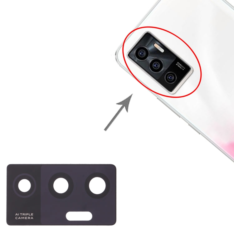 For Vivo S10e 10pcs Back Camera Lens, For Vivo S10e